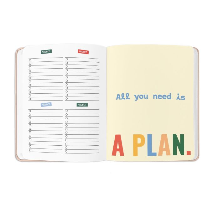 Планер ORNER "I have a magic plan" бежевий
