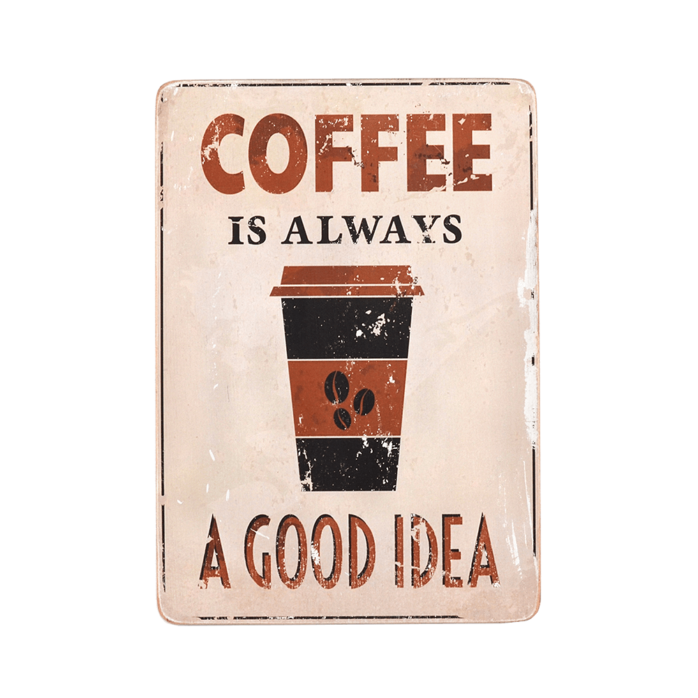Деревянный постер "Coffee #13"