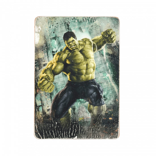 Деревянный постер "Hulk #1"
