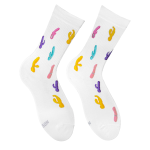 Носки Дед Носкарь Вибратор белые