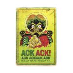 Деревянный Постер "Mars Attacks! Марс атакує. Ack Ack!"