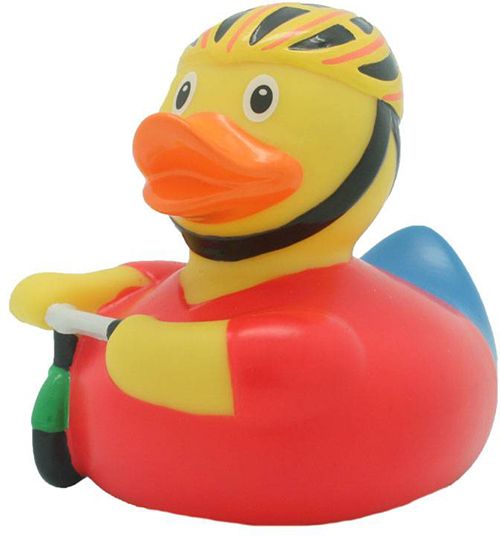 Качка FunnyDucks Велосипедист