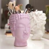 Арт-вазон "Будда" (лиловый)