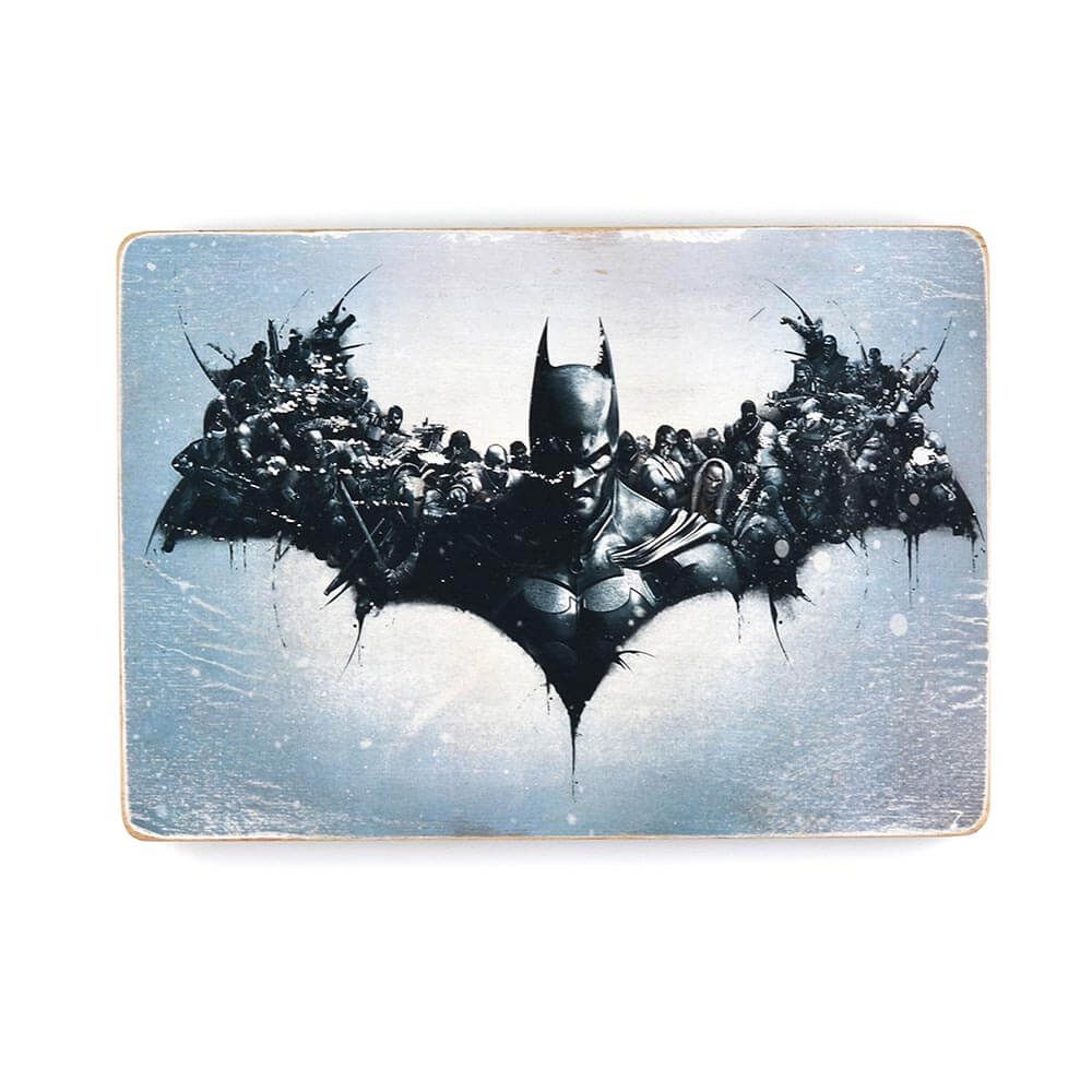 Деревянный постер "Batman Art"