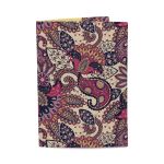 Обложка на паспорт "Фиолетовые узоры"