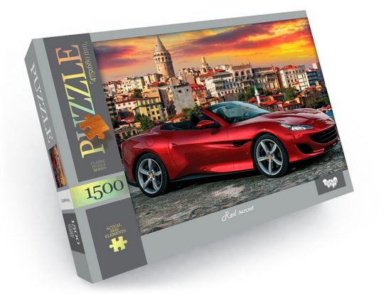 Пазл 1500 елементів "Red sunset"