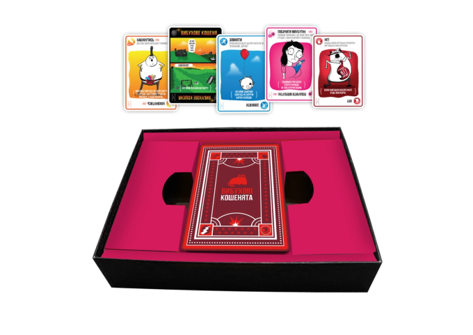 Вибухові кошенята: Видання для дорослих 18+ (Exploding Kittens: NSFW Edition)