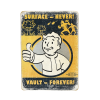 Дерев'яний постер "Fallout # 1 Surface - never!"