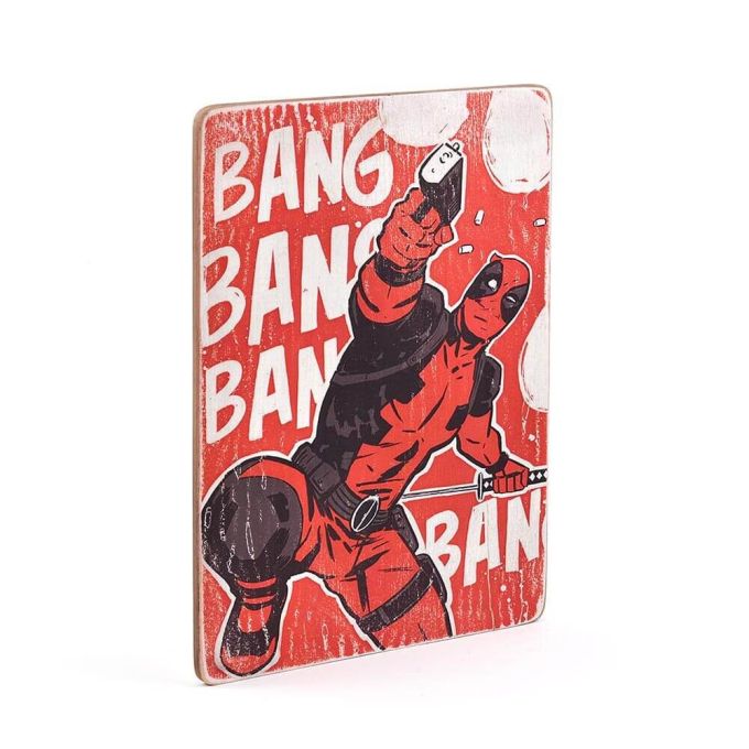 Дерев'яний постер "Deadpool # 2 comic"