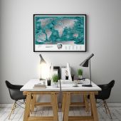 Скретч Карта Мира Travel Map Marine