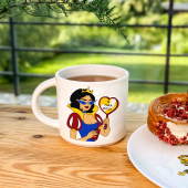 Чашка Orner х Maliunok «Я такая брюнетка»