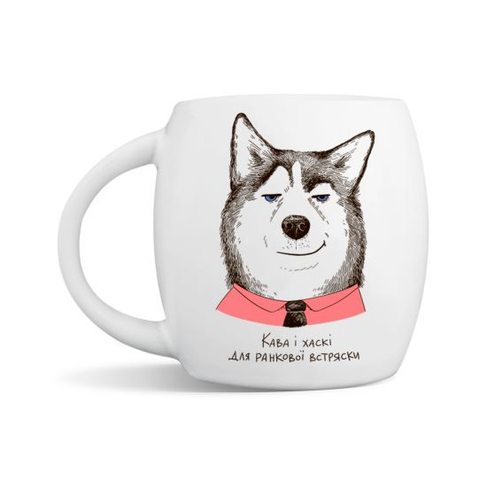 Чашка «Умный хаски»