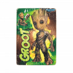 Деревянный постер "Guardians of the Galaxy Groot"