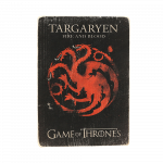 Деревянный постер "Game of Thrones #43 Targaryen"