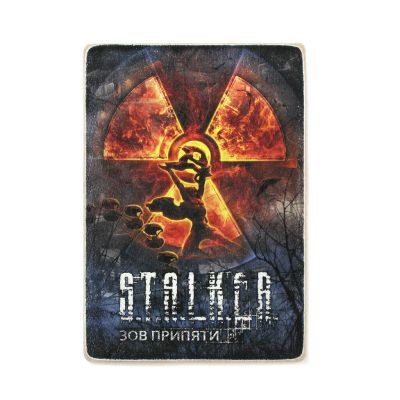 Дерев'яний постер "STALKER Zov Pripiati"