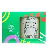 Чашка матова "Оoops, i dont care"