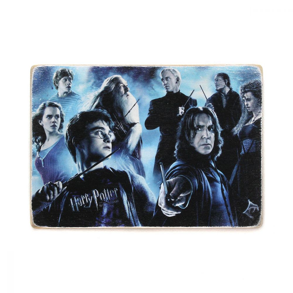 Деревянный постер "Harry Potter #1"