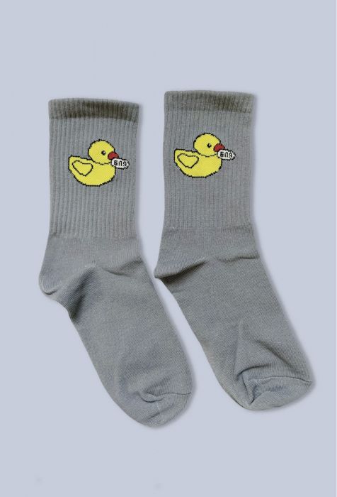 Носки Уточки (Тёмно-Серые)
