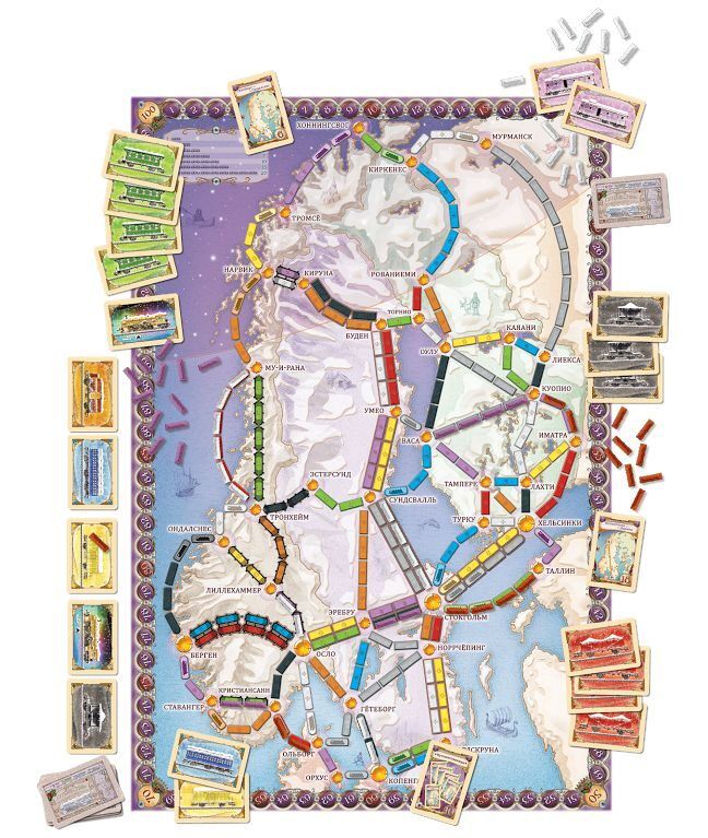 Квиток на поїзд: Північні Країни (Ticket to Ride: Nordic Countries)