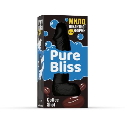 Мило пеніс Pure Bliss Mini чорний Coffee Shot