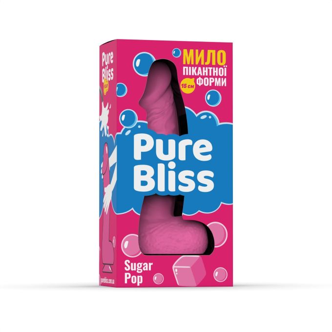 Мило пеніс Pure Bliss Mini рожевий Sugar Pop