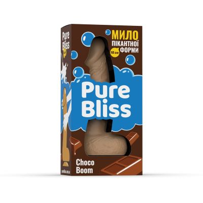 Мило пеніс Pure Bliss Mini коричневий Choco Boom