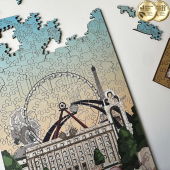 Фігурний дерев'яний пазл Харків