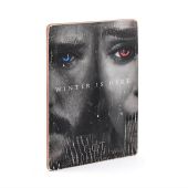 Деревянный постер "Game of Thrones #48 Winter is here"