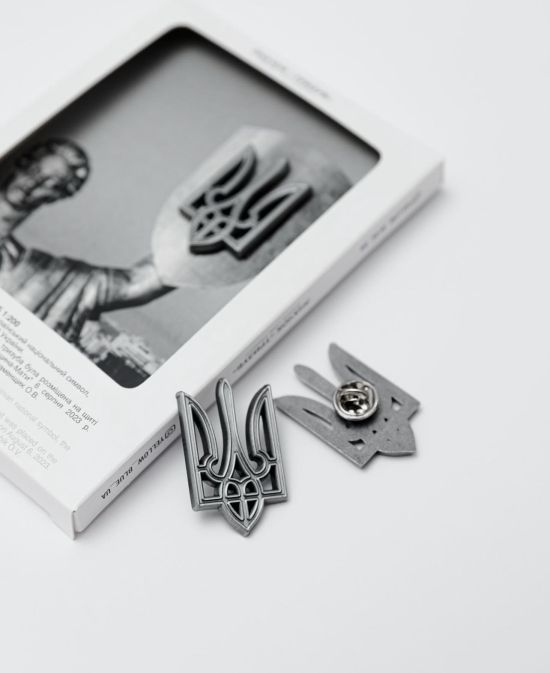 Значок Y&B «Тризуб»