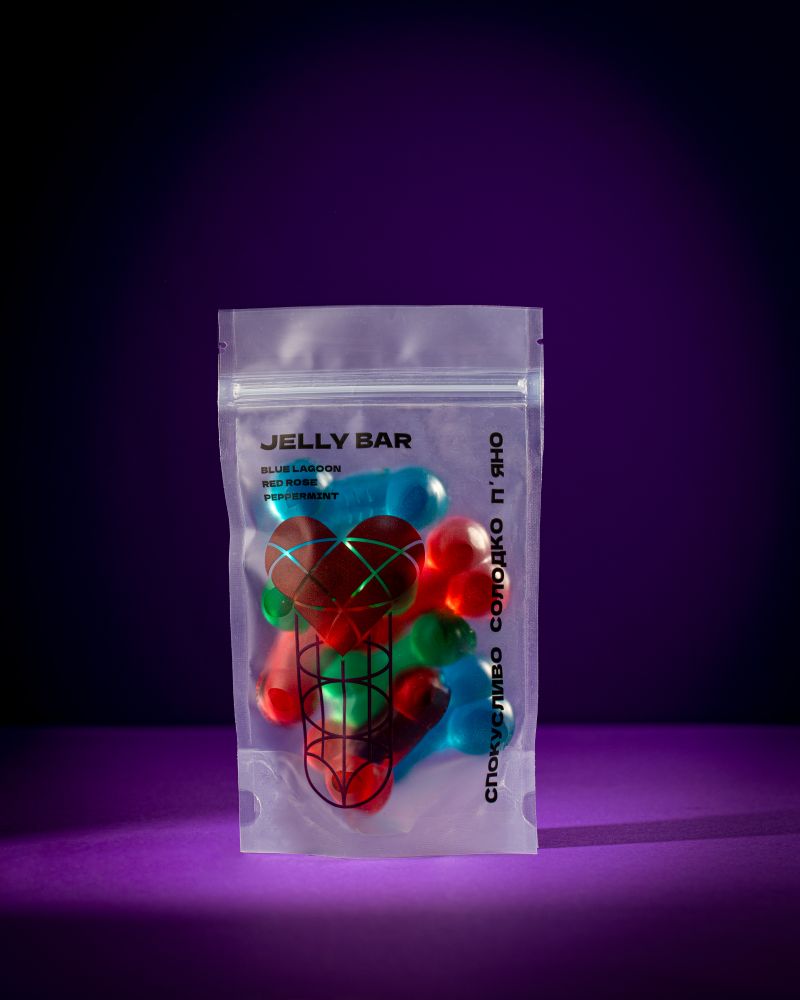 Алкогольні желейні цукерки Jelly Bar Дорослі 