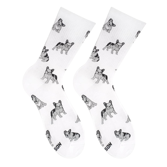 Носки Дед Носкарь Французский бульдог