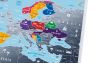 Скретч карта Европы Travel Map Silver Europe