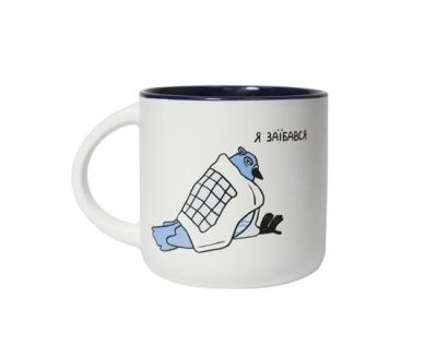 Чашка "Голубь. "За*бался"