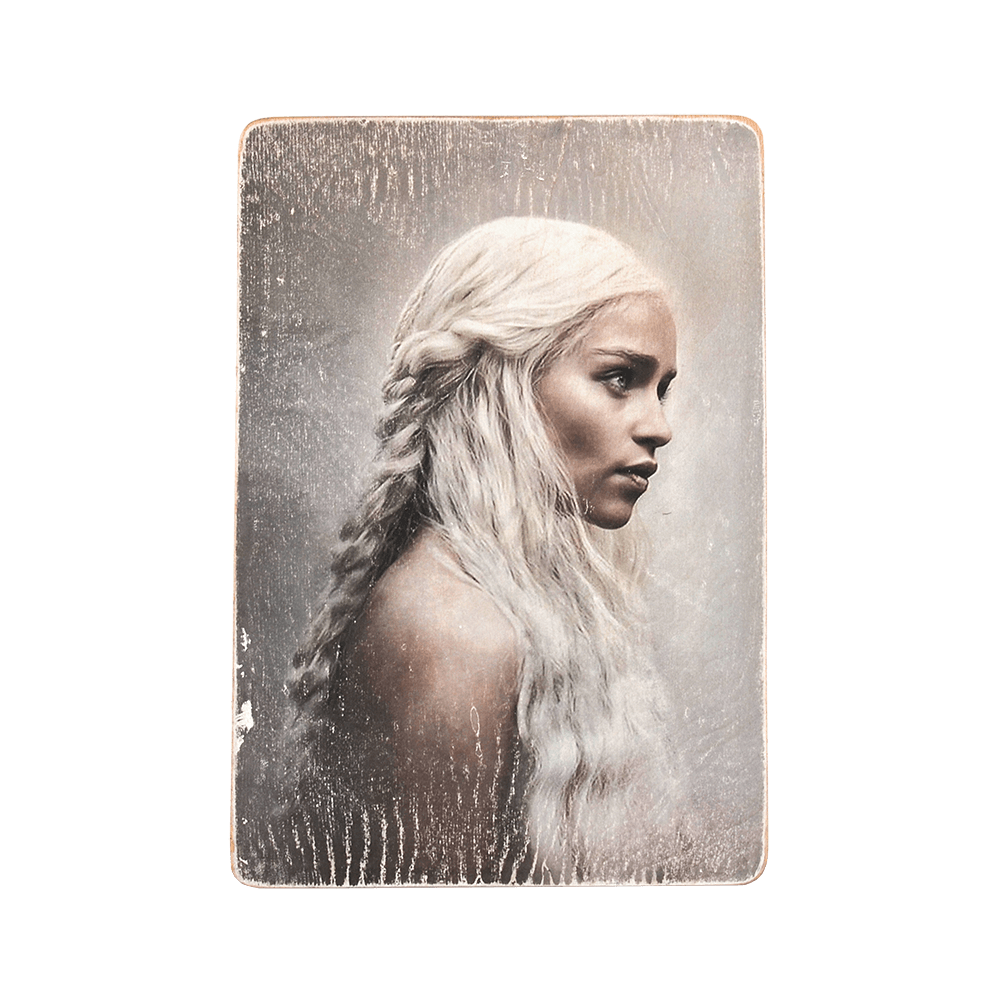 Деревянный постер "Game of Thrones #26 Khaleesi"