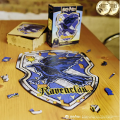 Фігурний дерев'яний пазл  Гаррі Поттер - Герб Рейвенклов