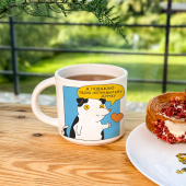 Чашка Orner х Maliunok «Поважаю твою думку»