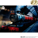 Фигурный деревянный пазл Гарри Поттер - Хогвартс Экспресс