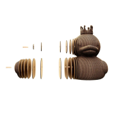 Картонний 3Д пазл "Качка"