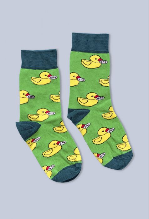 Носки Уточки (Зелёные)