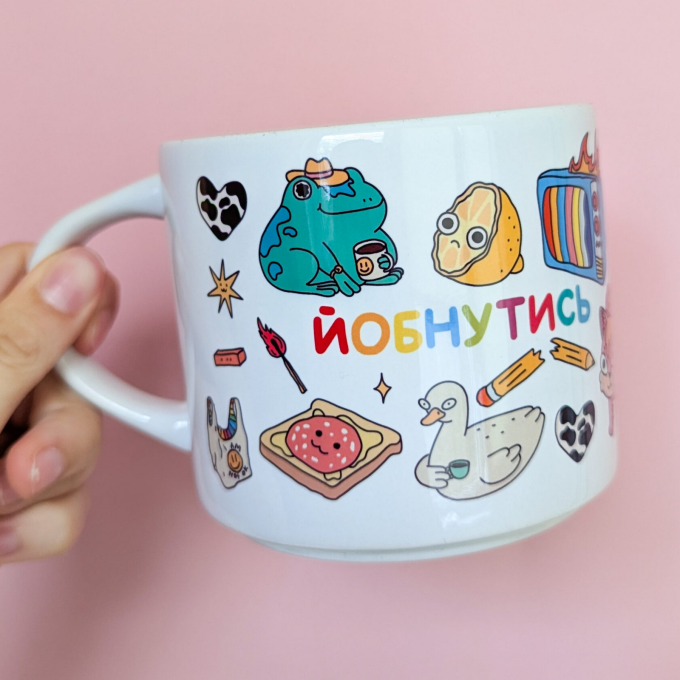 Чашка Jotter "Ебануться"