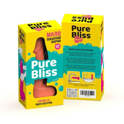 Мило пеніс Pure Bliss Mini помаранчевий