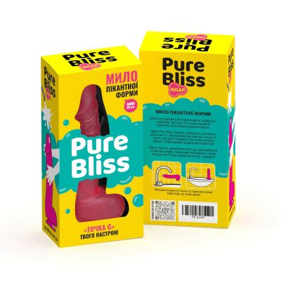Мыло пенис Pure Bliss Mini красный