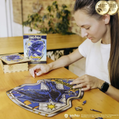 Фігурний дерев'яний пазл  Гаррі Поттер - Герб Рейвенклов