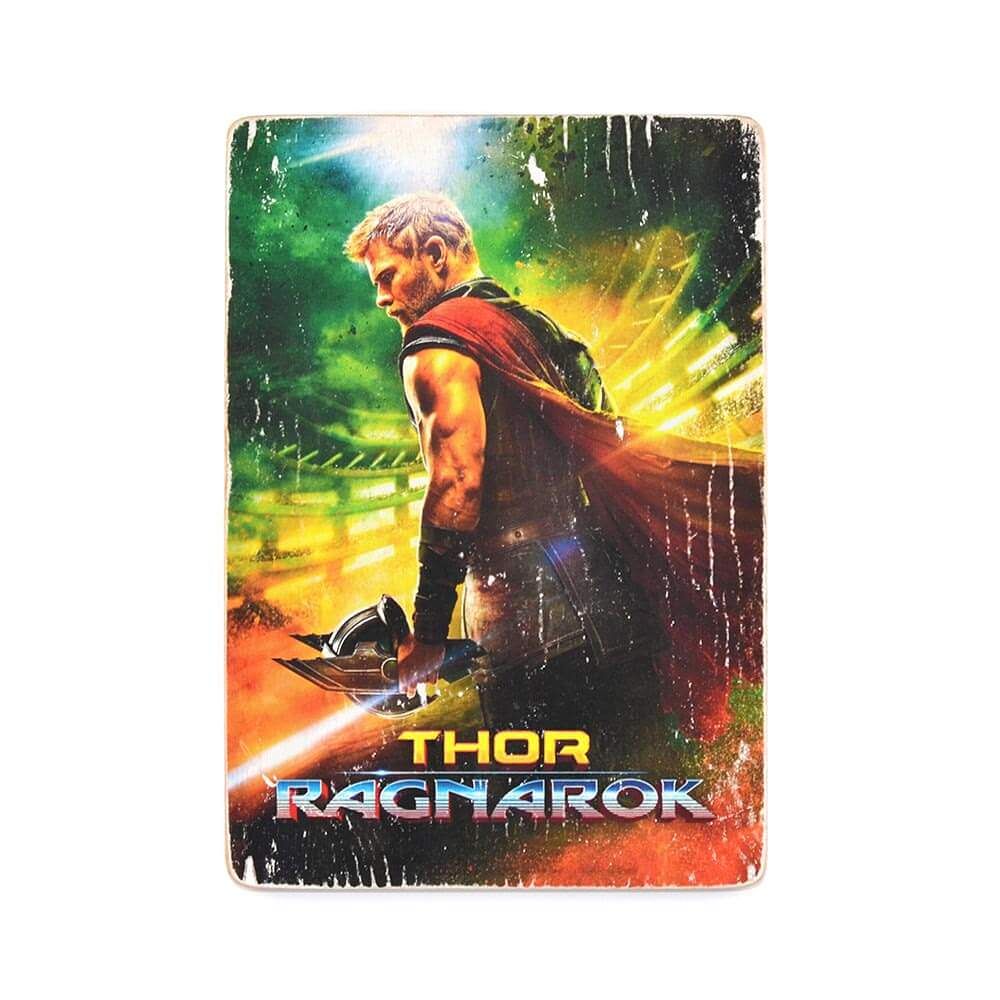 Деревянный постер "Thor Ragnarok"