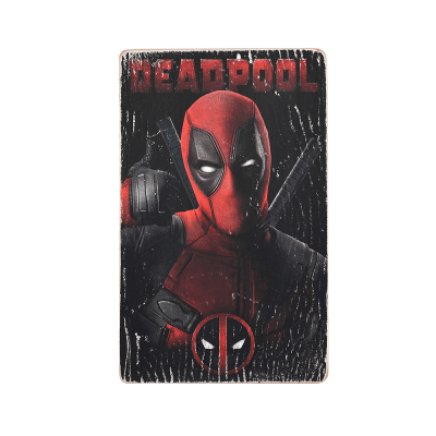 Дерев'яний постер "Deadpool # 1"