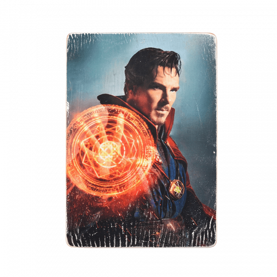 Деревянный постер "Dr.Strange"
