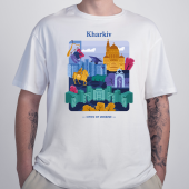 Футболка Maliunky Харьков  (белая)