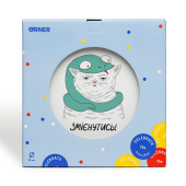 Тарілка Orner «Кіт в шапці змії»