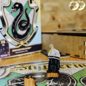 Фігурний дерев'яний пазл  Гаррі Поттер - Герб Слизерин