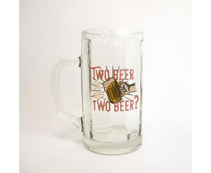 Келих для пива "Two beer or not"